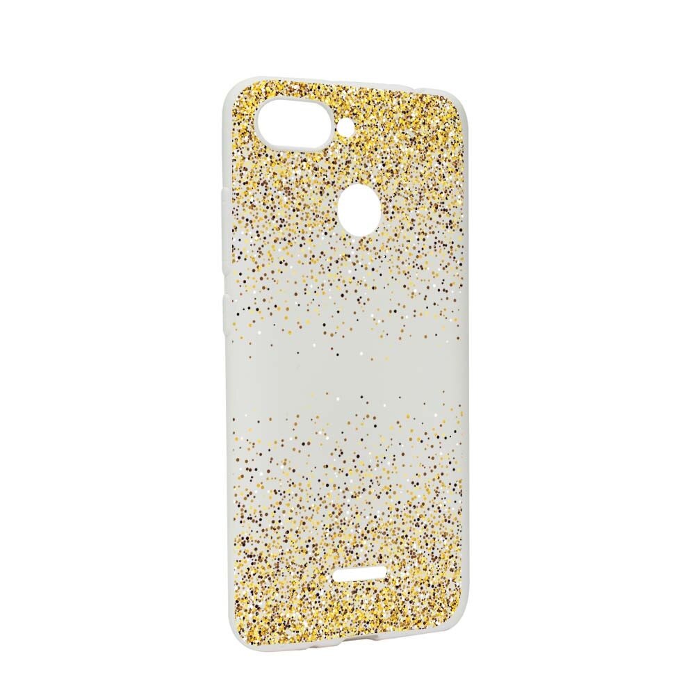 Husa Xiaomi Redmi 6, Silicon, Golden Lucios W179
