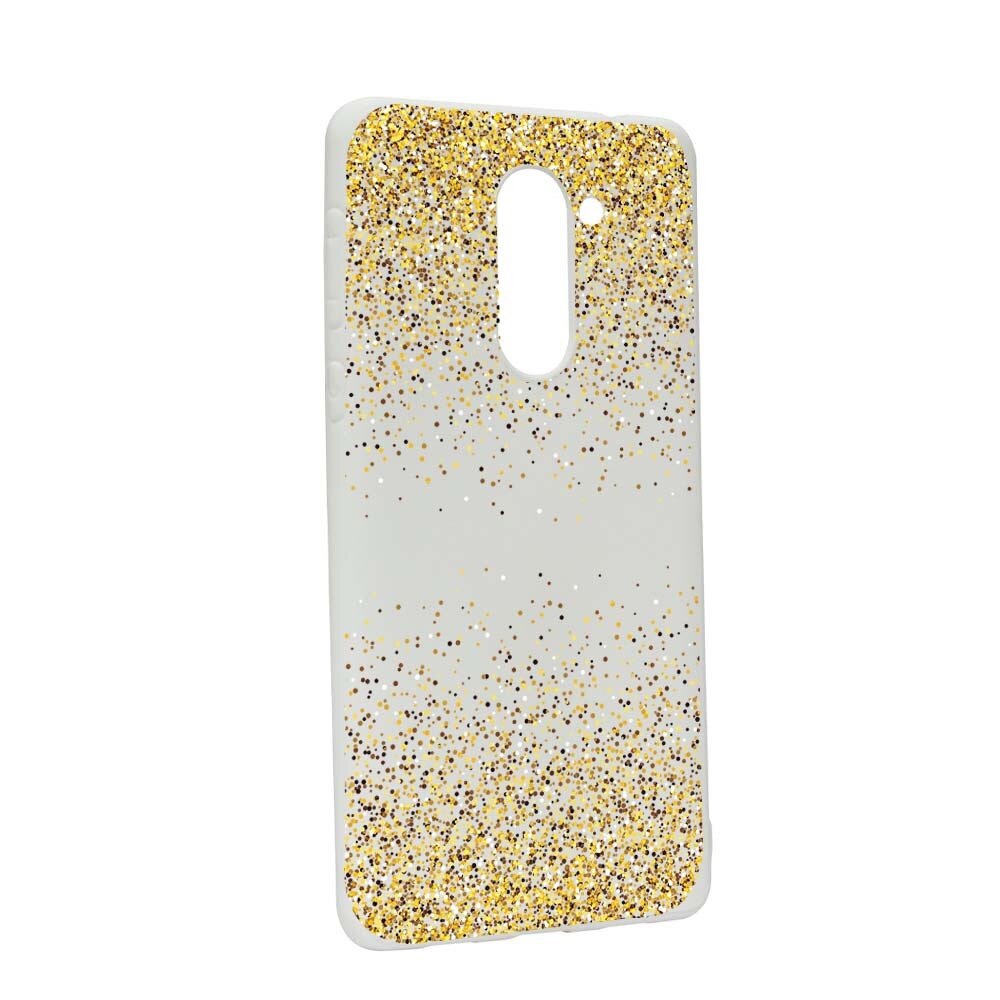 Husa Huawei Mate 9 Lite / Honor 6X, Silicon, Golden Lucios W179