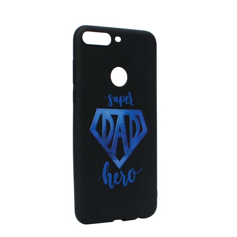 Husa Huawei Y7 2018 / Y7 Prime 2018, Silicon, Super Hero Dad B182