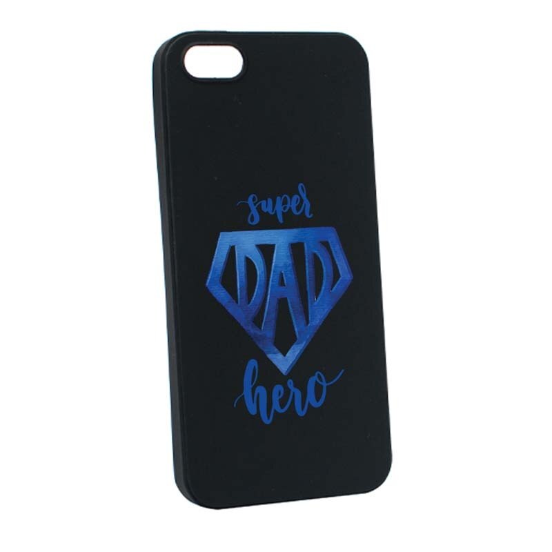 Husa Apple iPhone SE / 5S / 5, Silicon, Super Hero Dad B182