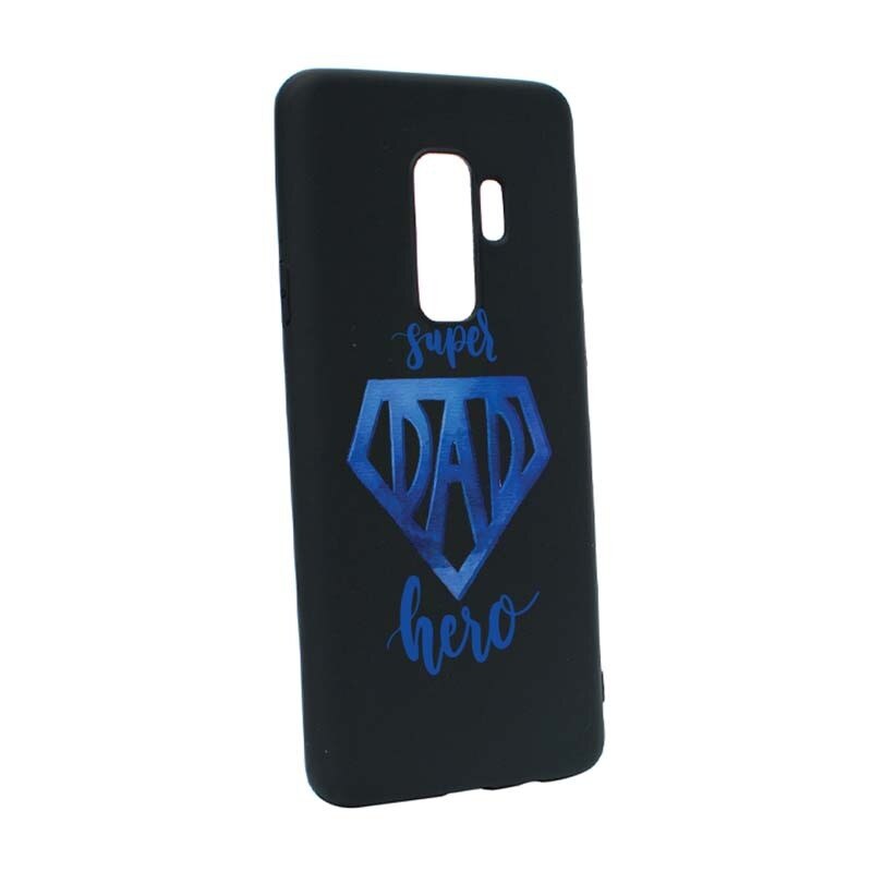 Husa Samsung Galaxy S9, Silicon, Super Hero Dad B182