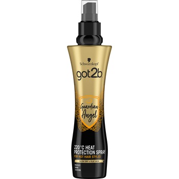 Spray pentru protectie termica de pana la 220 ºC got2b Guardian Angel, 200 ml Spray pentru protectie termica de pana la 220 ºC got2b Guardian Angel, 200 ml