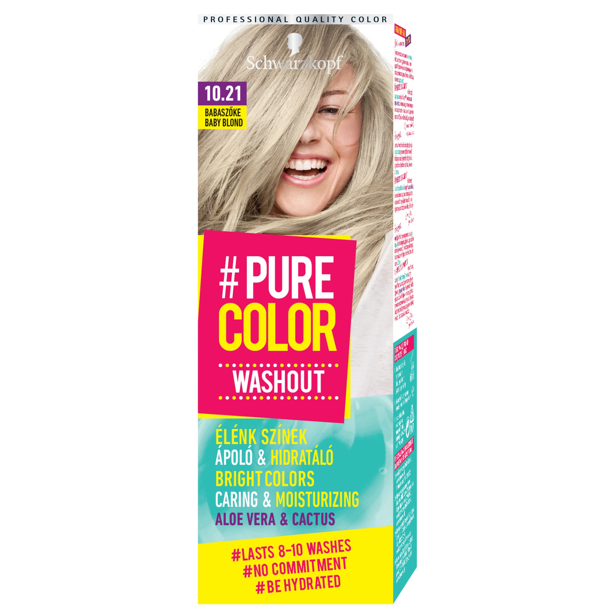 Краска для блондинок Schwarzkopf # Pure Color 10.21 Baby blond. Блонд 60. Цвет бэби блонд. Цвет краски Беби блонд.