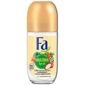 Deodorant Roll-On Fa Amazonia Spirits, 50 ml Deodorant Roll-On Fa Amazonia Spirits, 50 ml