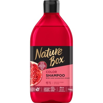 Sampon Nature Box cu ulei de rodie pentru par vopsit, 385 ml Sampon Nature Box cu ulei de rodie pentru par vopsit, 385 ml