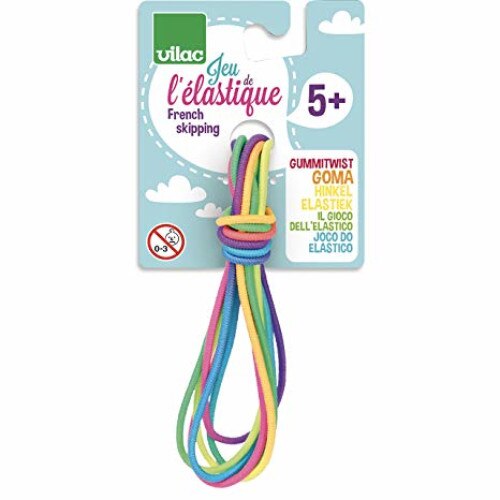 Elastic de sarit pentru copii - Curcubeu