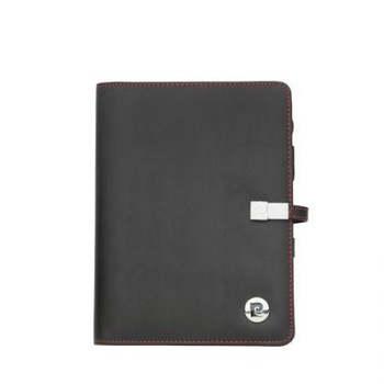 Mapa de conferinte cu stand pentru tableta/telefon, Negru Mapa de conferinte cu stand pentru tableta/telefon, Negru