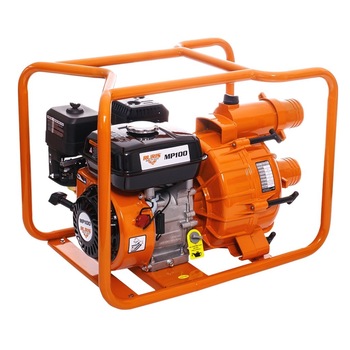 Motopompa apa murdara Ruris MP100, 7 CP, 212 CC, 4 timpi, 48 mc/h debit maxim, 25 m inaltime refulare, 8 m adancime absorbtie, 3.6 l, benzina Motopompa apa murdara Ruris MP100, 7 CP, 212 CC, 4 timpi, 48 mc/h debit maxim, 25 m inaltime refulare, 8 m adancime absorbtie, 3.6 l, benzina