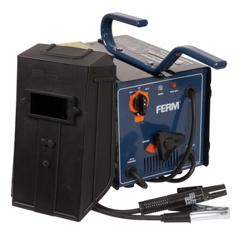 Aparat de sudura Ferm WEM1035, 220V, 55-160A, Albastru Aparat de sudura Ferm WEM1035, 220V, 55-160A, Albastru