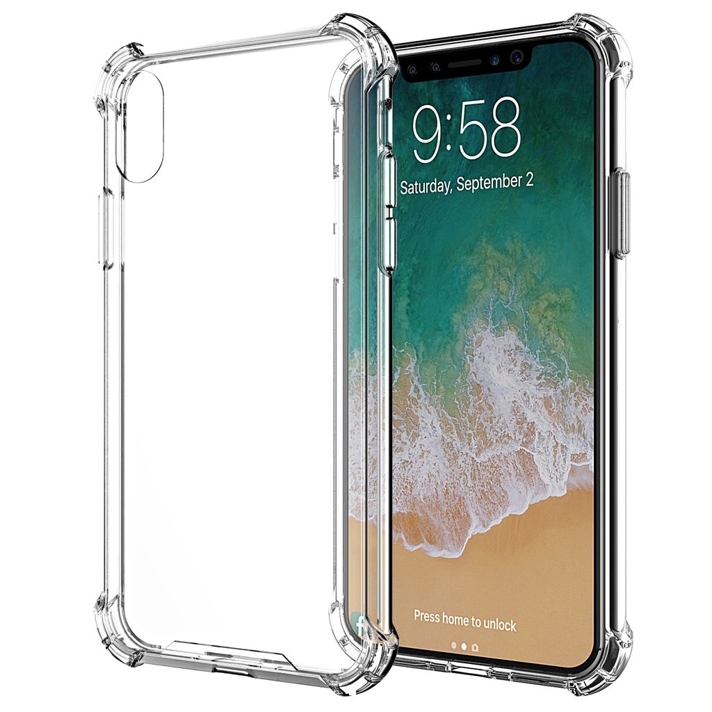Husa Protectie Silicon Antisoc Tpu Transparent Iphone XS