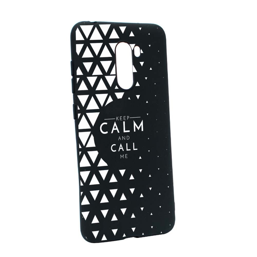 Husa Xiaomi PocoPhone F1, Silicon, Keep Calm B2