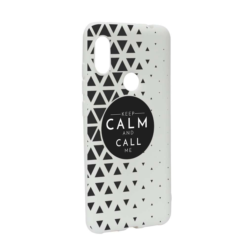 Husa Xiaomi Mi Max 3, Silicon, Keep Calm W2