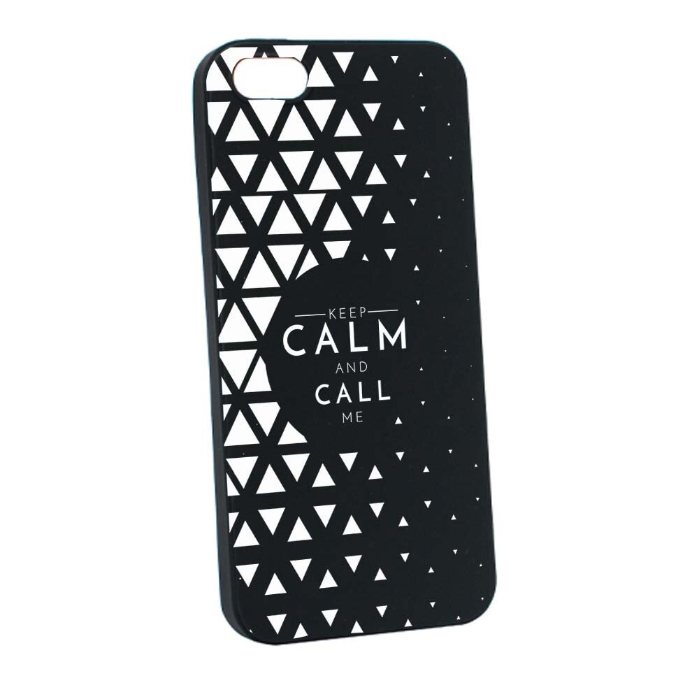 Husa Apple iPhone SE / 5S / 5, Silicon, Keep Calm B2