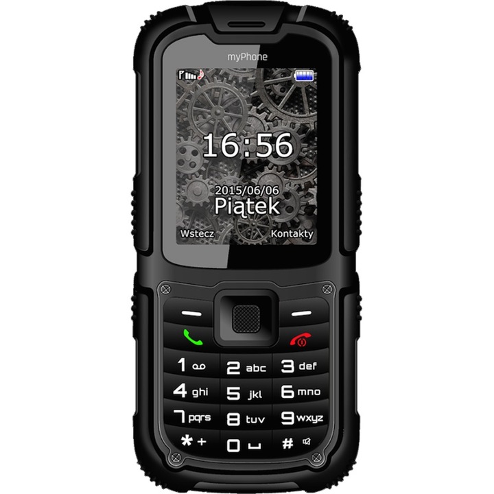 Мобилен телефон MyPhone Hammer 2, Dual Sim, Black