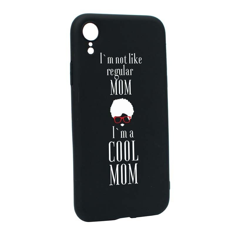 Husa Apple iPhone XR, Silicon, Cool Mom B19
