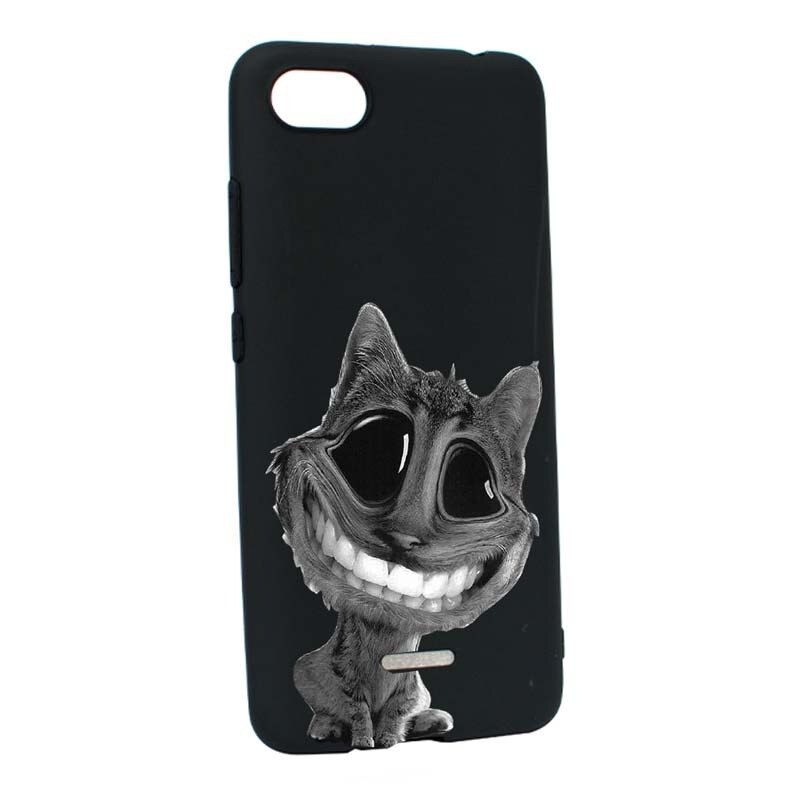 Husa Xiaomi Redmi 6A, Silicon, Crazy Cat B20