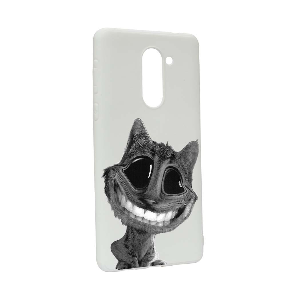 Husa Huawei Mate 9 Lite / Honor 6X, Silicon, Crazy Cat W20