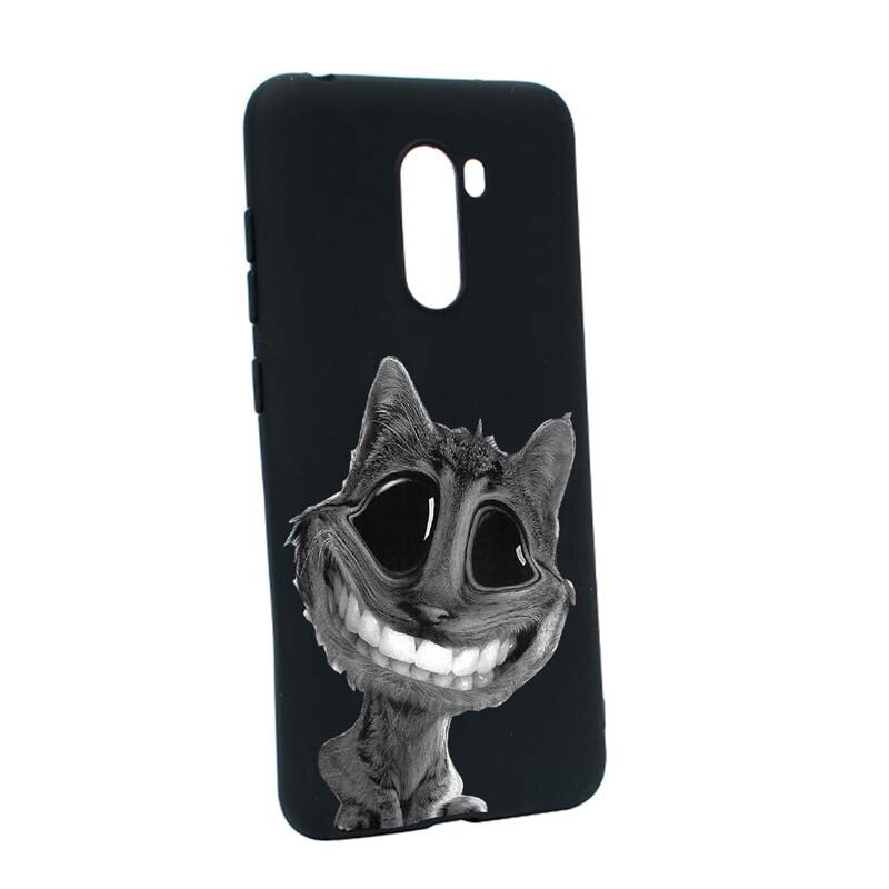 Husa Xiaomi PocoPhone F1, Silicon, Crazy Cat B20