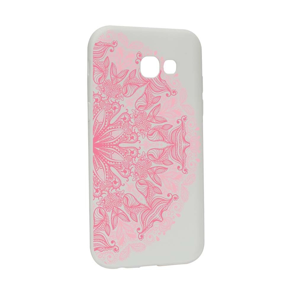 Husa Samsung Galaxy A3 2017, Silicon, Lace Pink W21