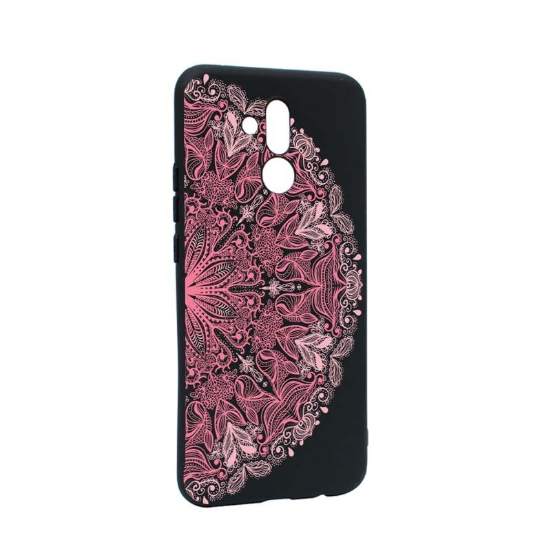 Husa Huawei Mate 20 Lite, Silicon, Lace Pink B21