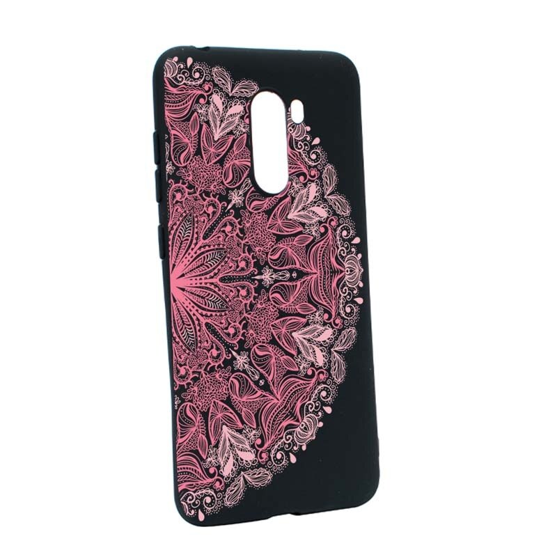 Husa Xiaomi PocoPhone F1, Silicon, Lace Pink B21