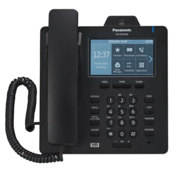 Telefon cu fir Panasonic KX-HDV430 Telefon VoIP - negru Telefon cu fir Panasonic KX-HDV430 Telefon VoIP - negru