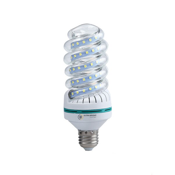 Bec LED spirala 12W, Ultra Bright, E27, 6400K, lumina rece
