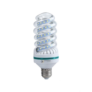 Bec LED spirala 12W, Ultra Bright, E27, 6400K, lumina rece Bec LED spirala 12W, Ultra Bright, E27, 6400K, lumina rece