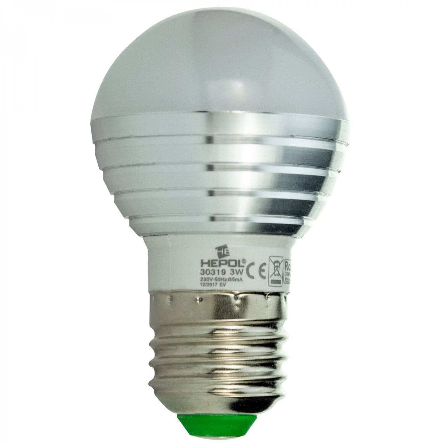 Bec LED RGB Hepol mini E27 3W + telecomanda, AM