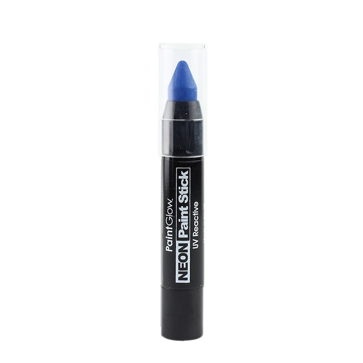 PaintGlow UV arcfesték ceruza, Halloween, kék UV szin