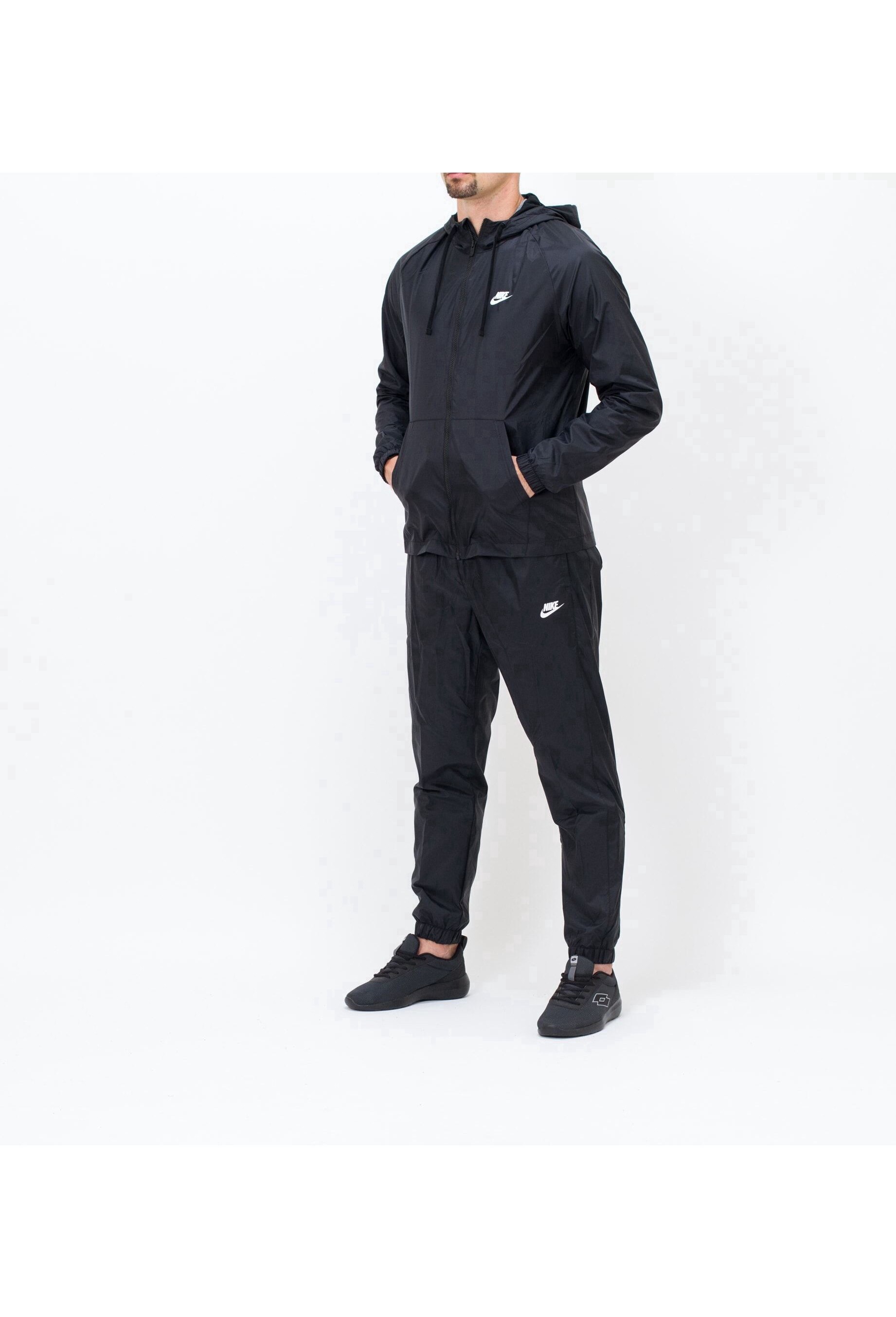 Комплект анцуг две части Nike NSW CE TRK SUIT HD WVN, Черен 