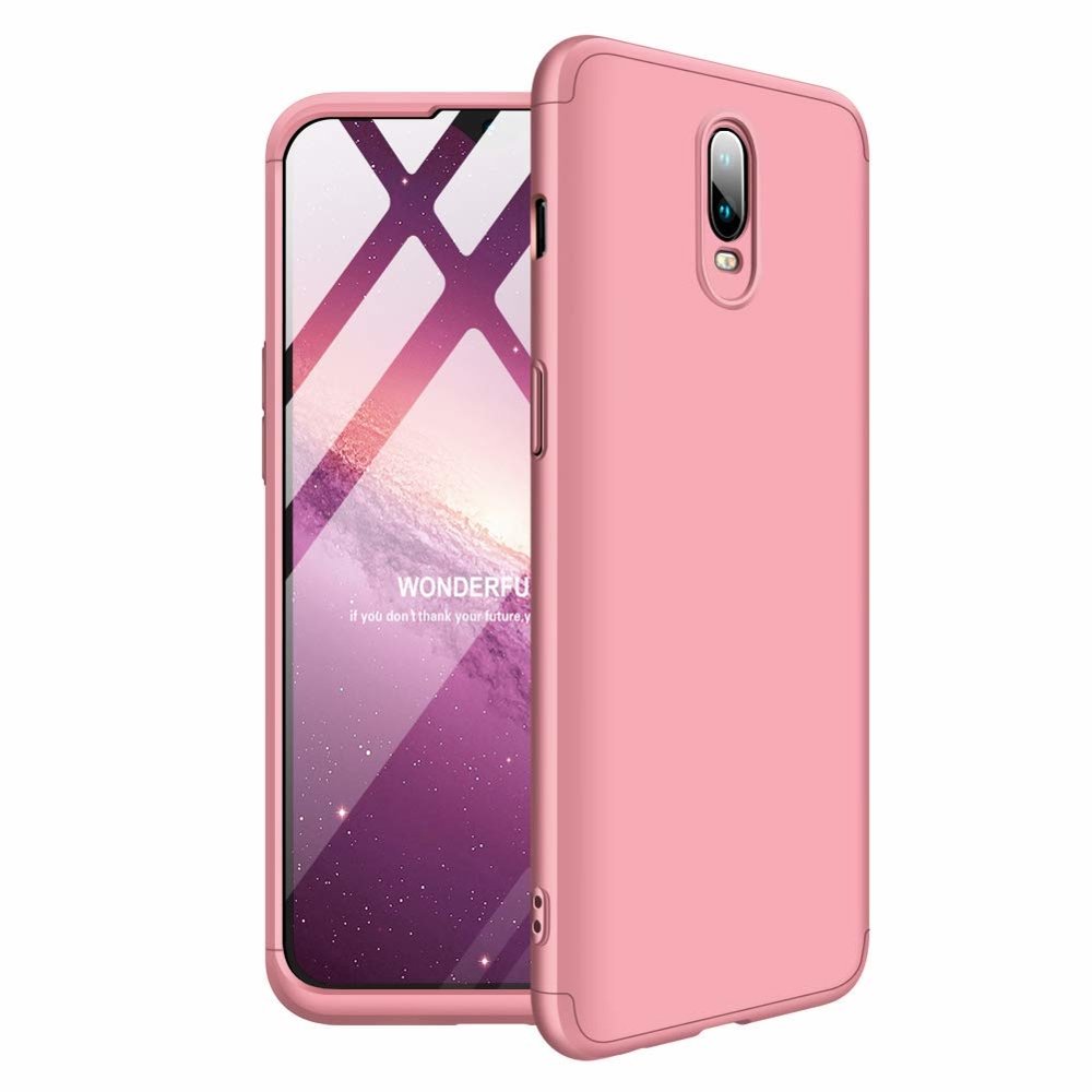 Husa de protectie 360, GKK, pentru OnePlus 6T, Roz