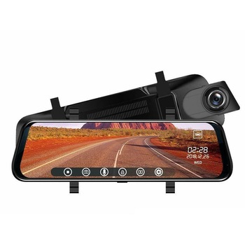 Camera Video Auto Premium Tip Oglinda T108 Dubla Full HD Ecran TouchScreen 10'' 12MP Unghi 170 Grade Camera Video Auto Premium Tip Oglinda T108 Dubla Full HD Ecran TouchScreen 10'' 12MP Unghi 170 Grade