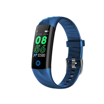 Bratara fitness S5, smart, monitorizare inima, pedometru, subacvatica, apeluri, mesaje, notificari, alarme, ecran colorat, albastru Bratara fitness S5, smart, monitorizare inima, pedometru, subacvatica, apeluri, mesaje, notificari, alarme, ecran colorat, albastru