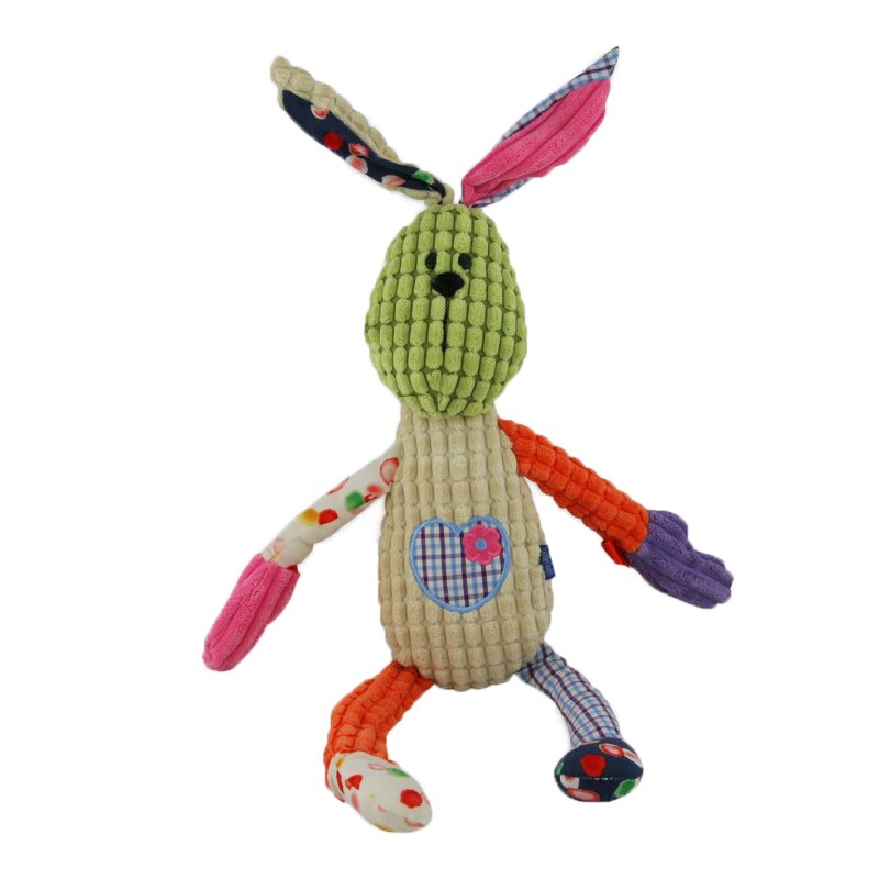 Jucarie din plus educationala BabyMix Iepuras SD-12DS0734, Multicolor