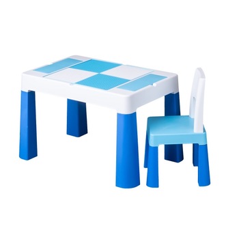 Set masuta cu scaunel Tega Baby Multifun Albastru Set masuta cu scaunel Tega Baby Multifun Albastru