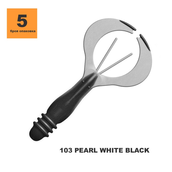 Примамка TOIRTAP РАК 3.2″ 103 Pearl white black