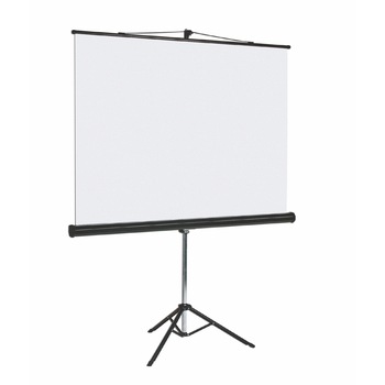 Ecran de proiectie pe trepied Bi-Office - 150x150 cm Ecran de proiectie pe trepied Bi-Office - 150x150 cm