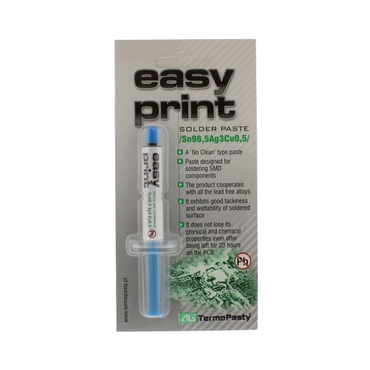Pasta de lipit Easyprint siringa 1.4gr TermoPasty