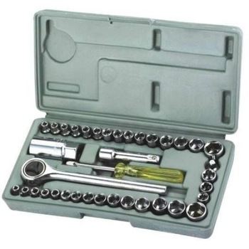 Set trusa tubulare 40 piese si kit surubelnita 41 in 1 Set trusa tubulare 40 piese si kit surubelnita 41 in 1