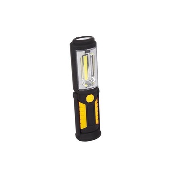Lanterna LED COB 3W, lampa de lucru cu suport magnetic, carlig, Velleman Lanterna LED COB 3W, lampa de lucru cu suport magnetic, carlig, Velleman