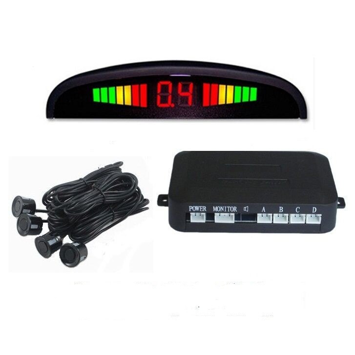 Senzori parcare Hid, OEM cu display LED RS309 - Senzori ALBI