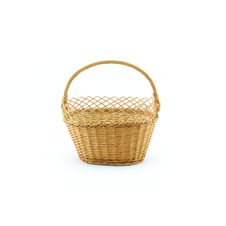 Coș de răchită, natural