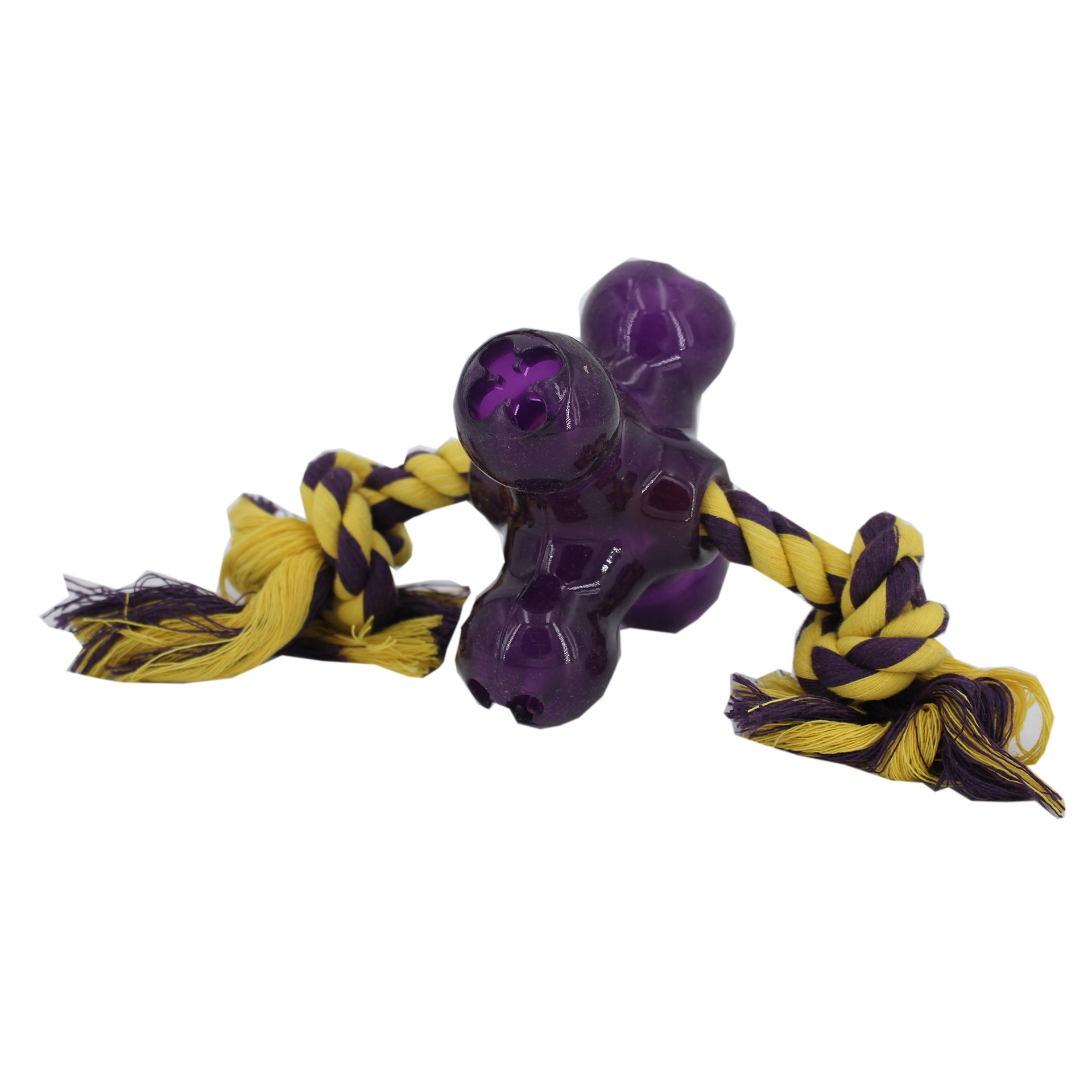 Jucarie cu Recompensa Jack, Starmark, Mov-Galben, Mare, Pentru Caini