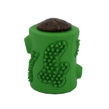 Jucarie cu Recompensa Lock&Block RubberTuff Treat Stump, Starmark, Verde, Medie, Pentru Caini Jucarie cu Recompensa Lock&Block RubberTuff Treat Stump, Starmark, Verde, Medie, Pentru Caini