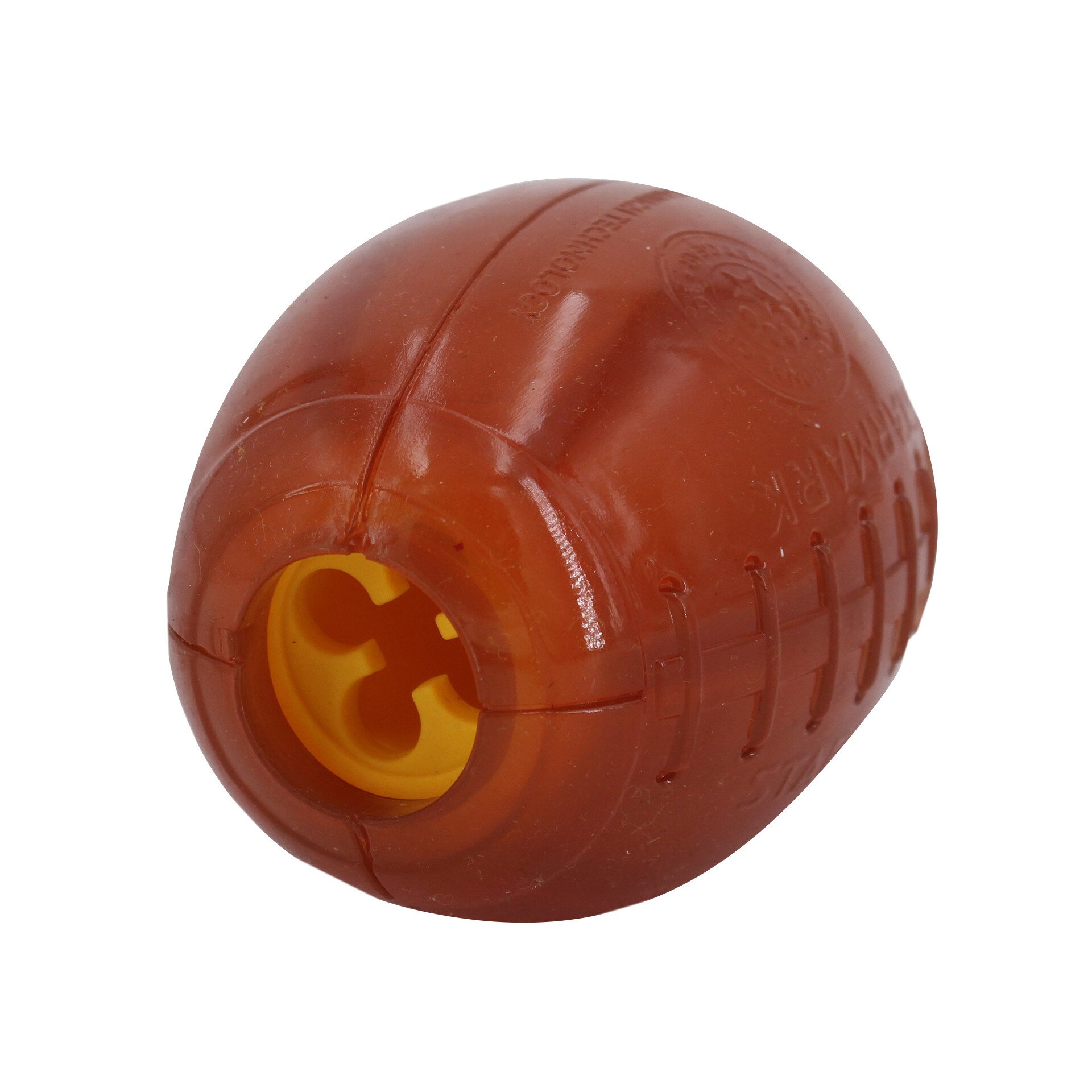 Jucarie cu Eliberare de Recompensa Minge de Fotbal, Starmark, Maro, Mare, Pentru Caini