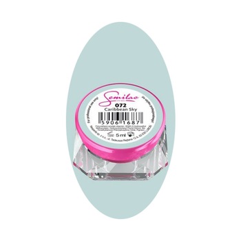 Gel UV color, Semilac, 5 ml, Caribbean Sky 072 Gel UV color, Semilac, 5 ml, Caribbean Sky 072