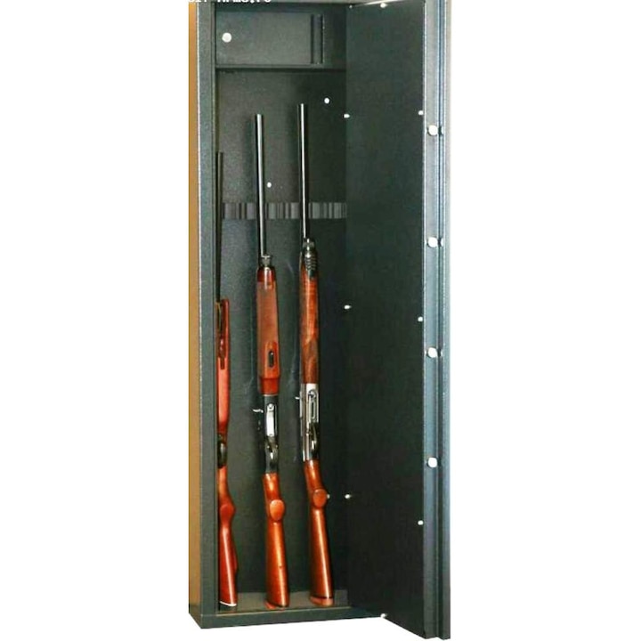 S.C.DISTRICOFRE SRL fegyverszekrény/ széf kulccsal, 1500 x 350 x 330 mm, 4 - 6 fegyver hellyel