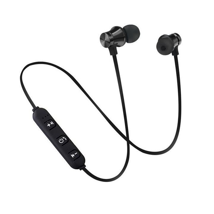 Soundvox Athlete 4.2 Bluetooth sztereó sport fejhallgató, mágneses, fekete
