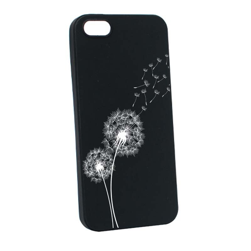 Husa Apple iPhone SE / 5S / 5, Silicon, Dandelion B22